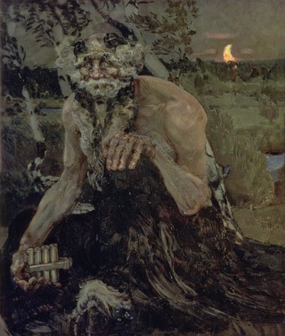 Pan, 1899 by Mikhail Aleksandrovich Vrubel
